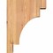 Ekena Millwork Mediterranean Smooth Corbel, Western Red Cedar, 3 1/2"W x 12"D x 16"H COR04X12X16MED00SWR - alternate 2